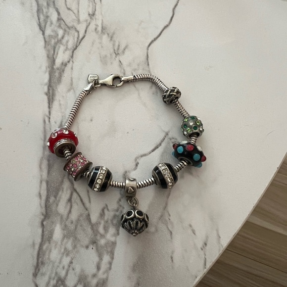 Marks and Morgan Sterling Silver Snake Bracel - Picture 3 of 4